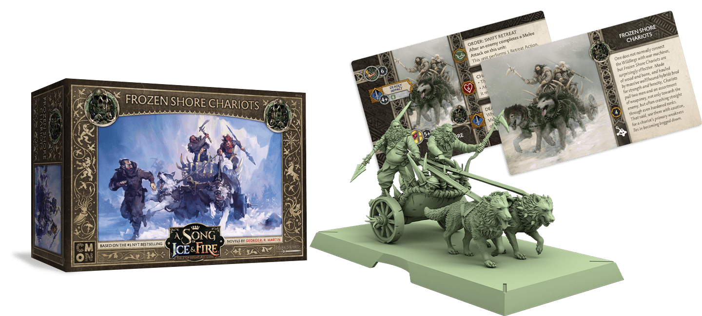 Frozen Shore Hunters - A Song Of Ice & Fire Miniatures Game ASOIAF By CMON