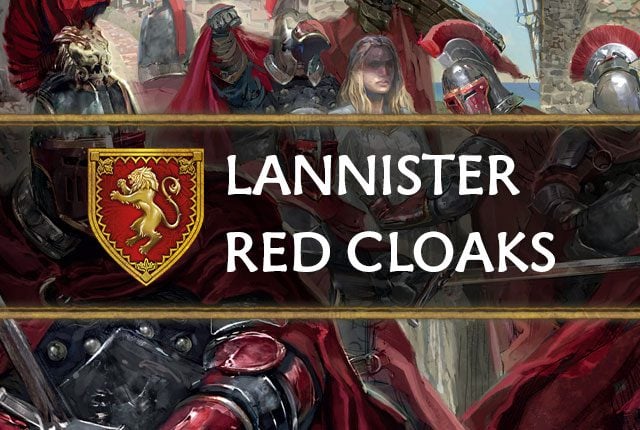 Lannister: Red Cloaks